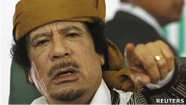 Kolonel Muammar Gaddafi