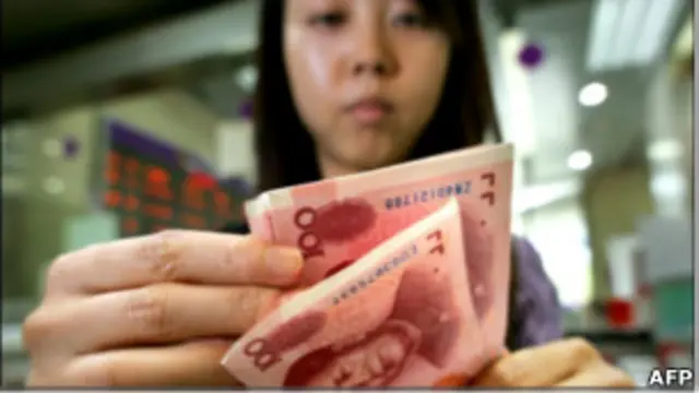 Billetes del yuan chino