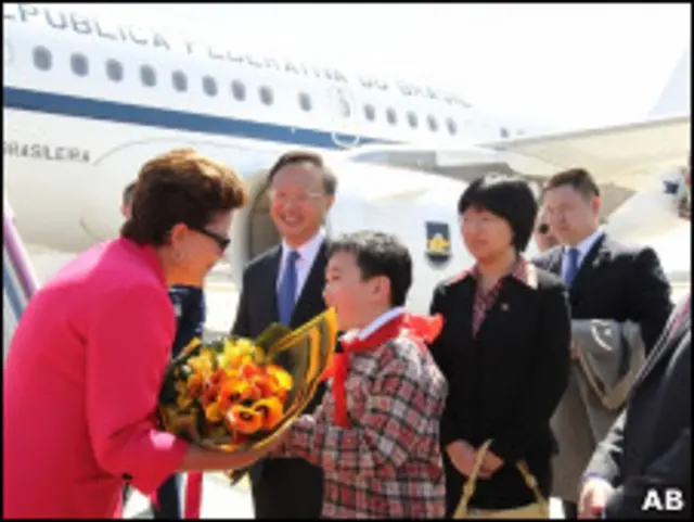 Dilma disse que o Brasil vive melhor momento de sua história