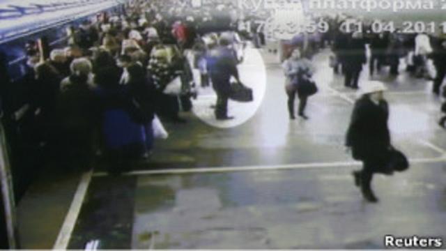Метро Минска - кадр камеры видеонаблюдения