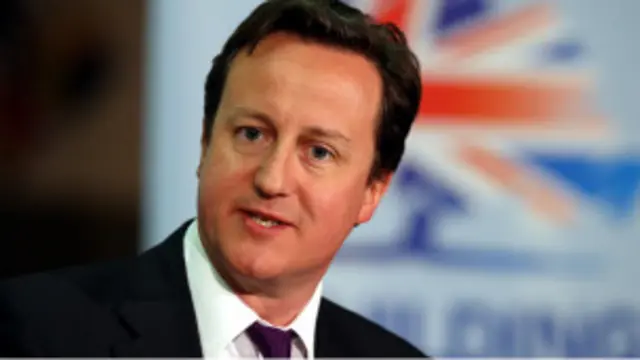 PM Inggris David Cameron
