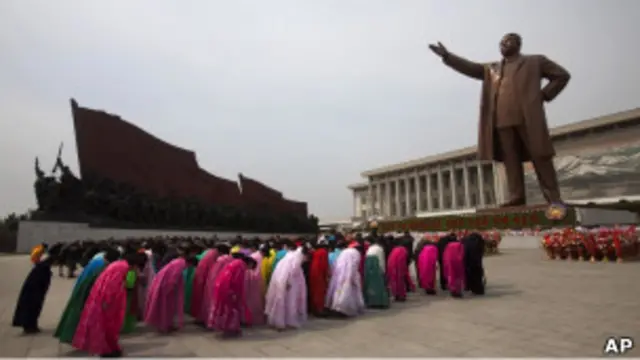 朝鲜庆祝金日成诞辰99年