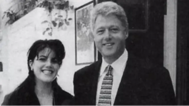 莱温斯基与克林顿