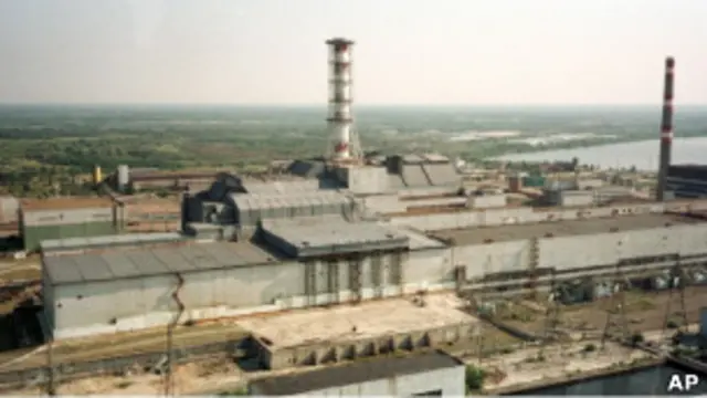 切爾諾貝利核電站遺址