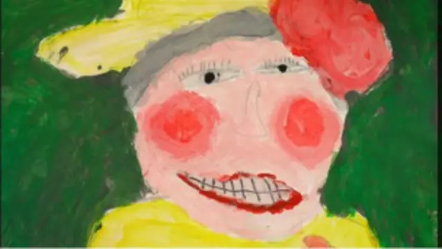 Королева на детском рисунке