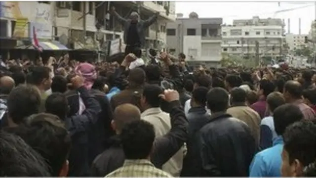 syrian protest, demonstrasi suriah