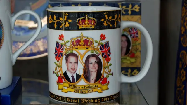 شاہی شادی کی نشانیاں