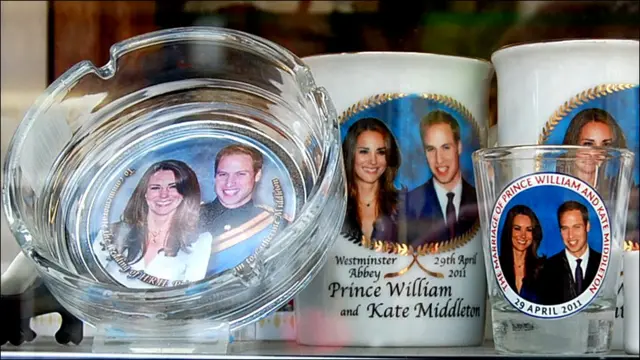 شاہی شادی کی نشانیاں