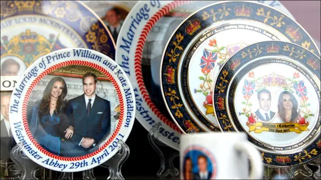 شاہی شادی کی نشانیاں