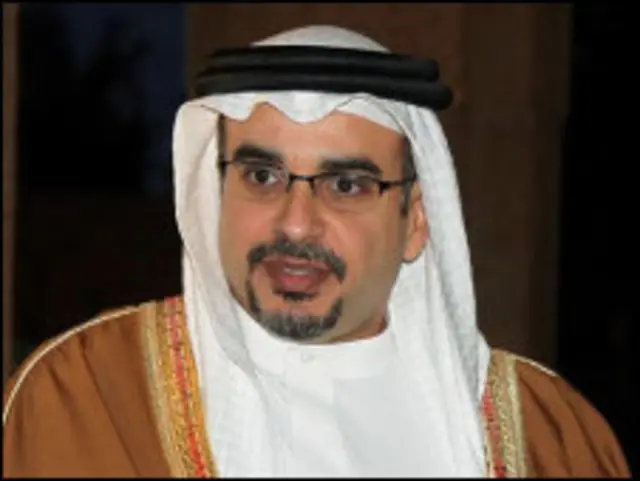 د بحرین ولیعهد شهزاده سلمان بن حمد آل خلیفة 