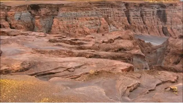 Горная местность в провинции Рио-Тинто