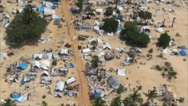 The destruction of war in Sri Lanka (file photo)