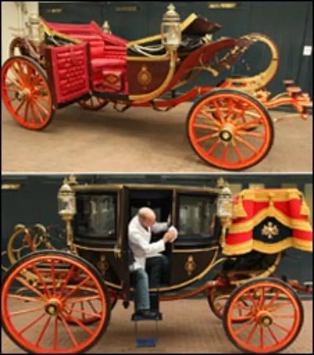 شهزاده ویلیم او کیت میډلټن لېواله دي چې له همدې بګۍ ګټه واخلي شهزاده چارلز او ملکه دیانا یې د واده تر مراسمو وروسته په ۱‍۹۸۱ کال لویې کلیسا ته لېږدولي ول.