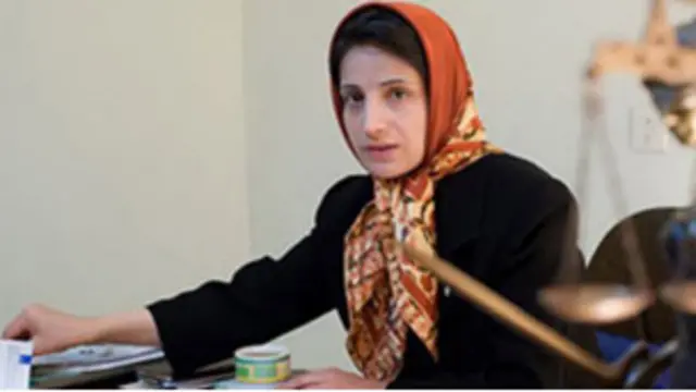 در این گزارش به حبس نسرین ستوده، وکیل دادگستری اشاره شده است