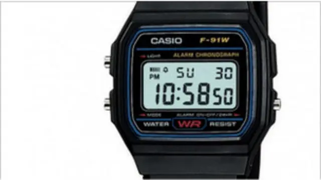 Casio F 91W el misterio del reloj de al Qaeda BBC News Mundo