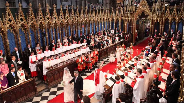 Наречена йшла до вівтаря 3 хвилини.