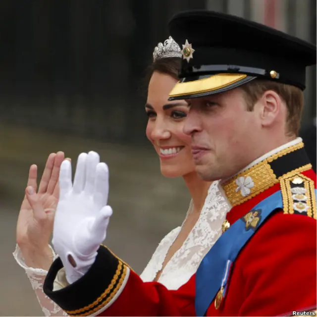 Принц Уильям и герцогиня Кембриджская 