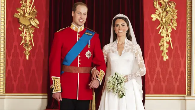 Pangeran William dan istrinya Catherine Middleton
