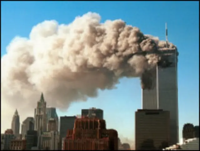 Atentado contra as Torres Gêmeas do World Trade Center (Getty Images)