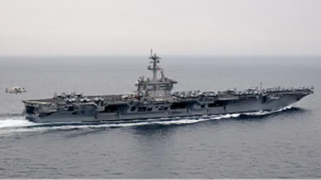 Jasad tak bernyawa Osama bin Laden dikatakan dilepas dari USS Carl Vinson