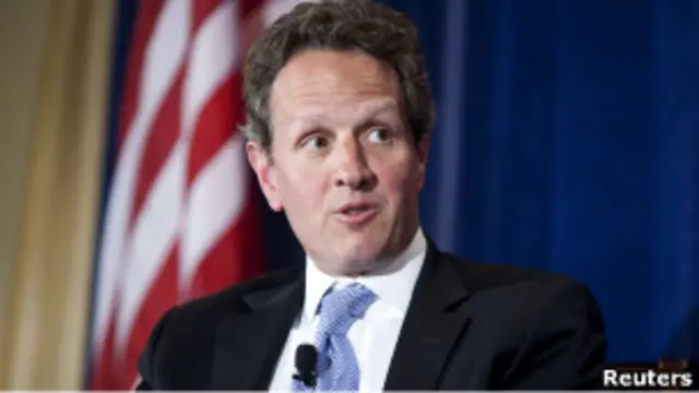 وزير الخزانة الأمريكي تيموثي جايتنر