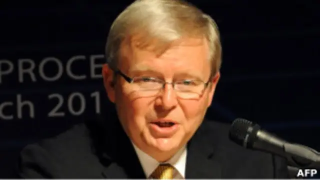 澳大利亞外長陸克文