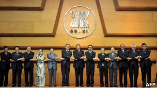 Para menteri laur negeri Asean