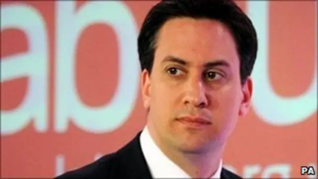 лидер лейбористов Эд Милибэнд