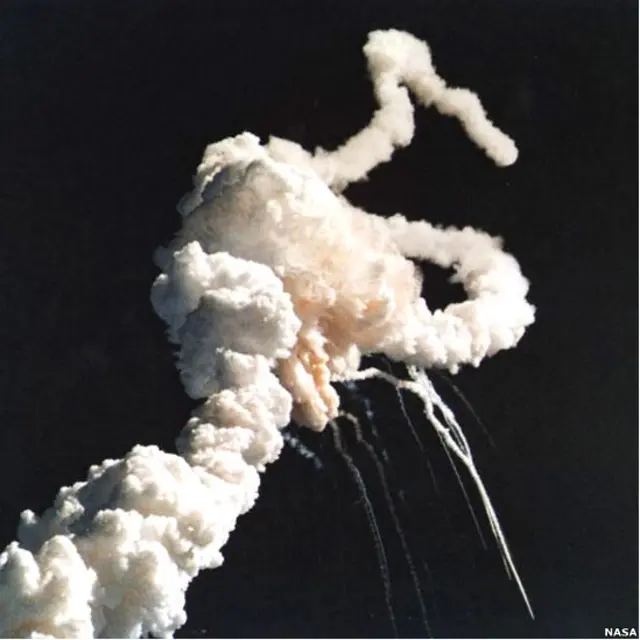 Shattle Challenger explosion