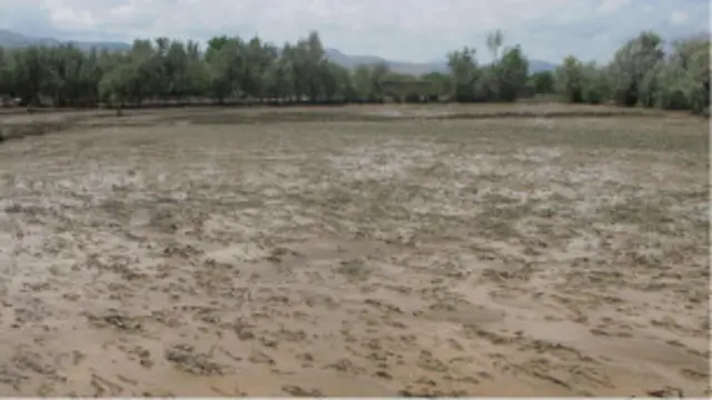 ځايي چارواکي وايي لږ تر لږه درې کسه په دغو سېلابونو کې وژل شوي دي.