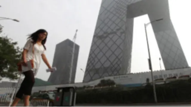 Kantor televisi sentral Cina