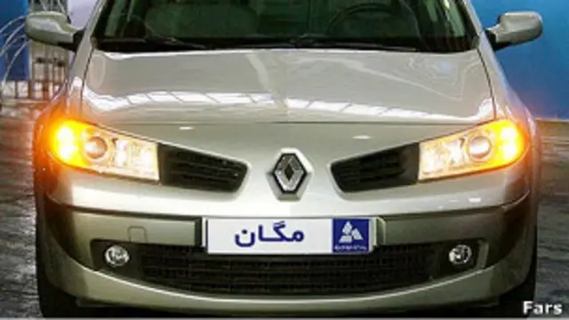 رنو مگان تولید پارس خودرو متعلق به سایپا