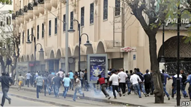 Disturbios en Túnez