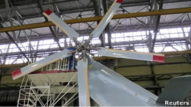 Производство вертолетного винта на заводе "Росвертол" в Ростове-на-Дону