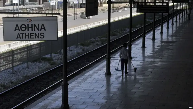 Mogok umum 24 jam di Yunani