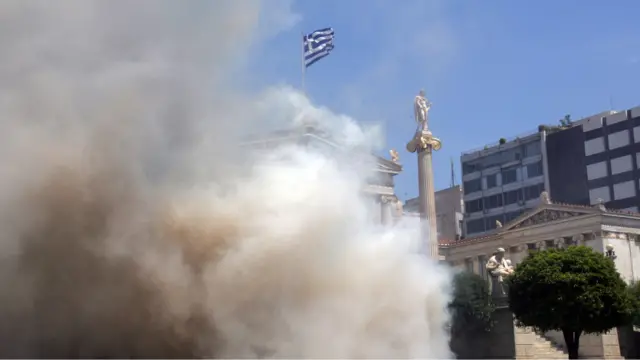 Mogok umum 24 jam di Yunani