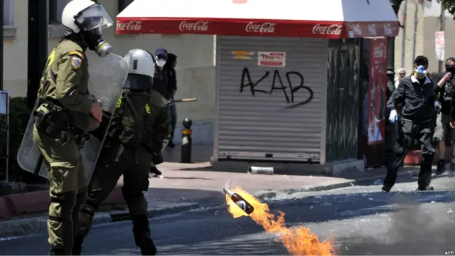 Mogok umum 24 jam di Yunani