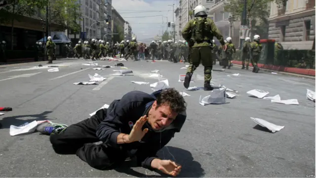 Mogok umum 24 jam di Yunani