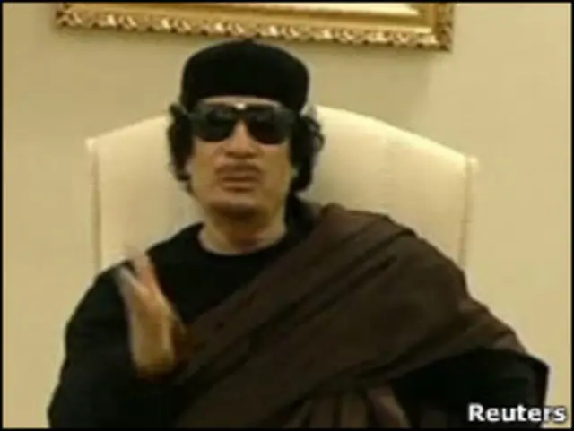 Đại tá Gaddafi gần đây xuất hiện trên truyền hình nhà nước