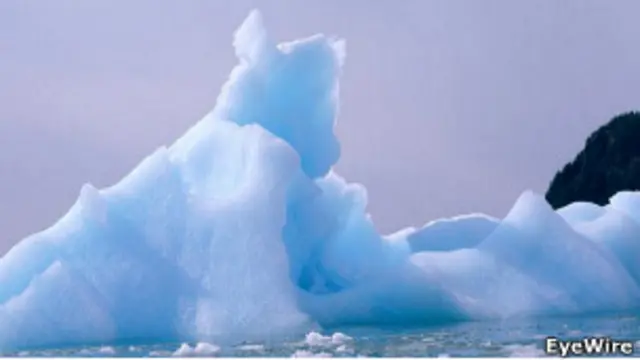 Ледяные торосы в Арктике