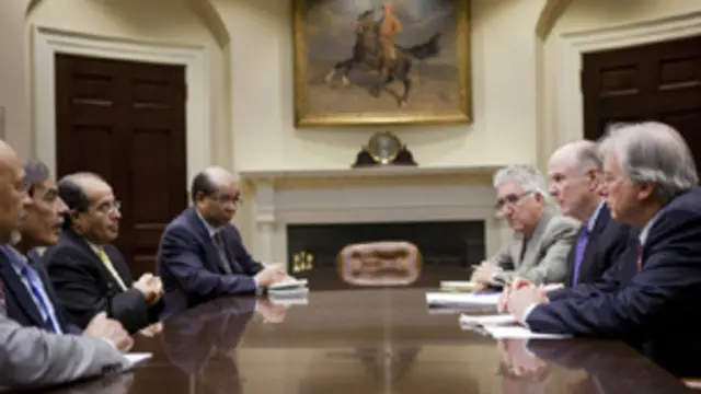 مسؤولون أمريكيون ومعارضون ليبيون