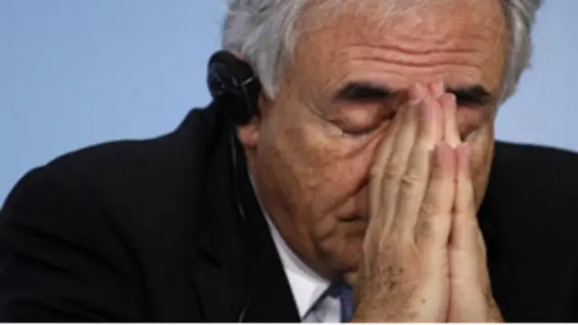 Dominique Strauss-Kahn ditetapkan menjadi tersangka pelecehan seksual.