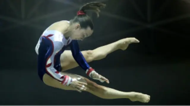 Gambar arsip, pesenam Inggris Beth Tweddle