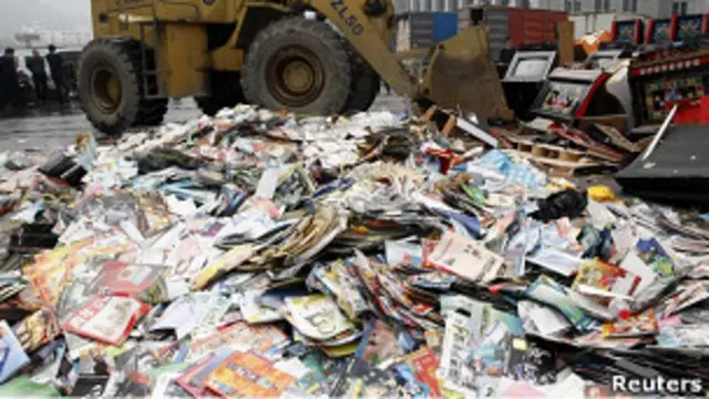 中國打擊盜版產品