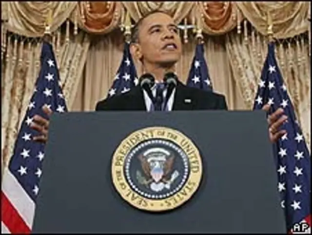 Obama discursa
