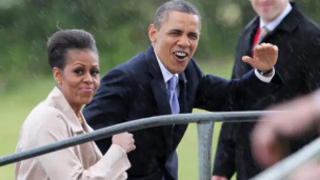 Pasangan Presiden dan Ibu Negara Obama