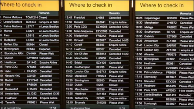 獨立航空專業人士認為，今天的延誤混亂導致的連鎖反應會持續一段時間。