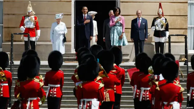 Barack Obama dan Ratu Elizabeth