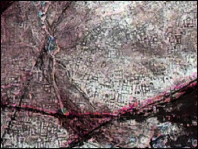 Thành phố cổ Tanis qua hình ảnh vệ tinh