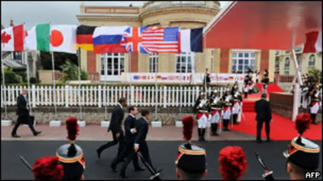 Во время саммита в Довиле